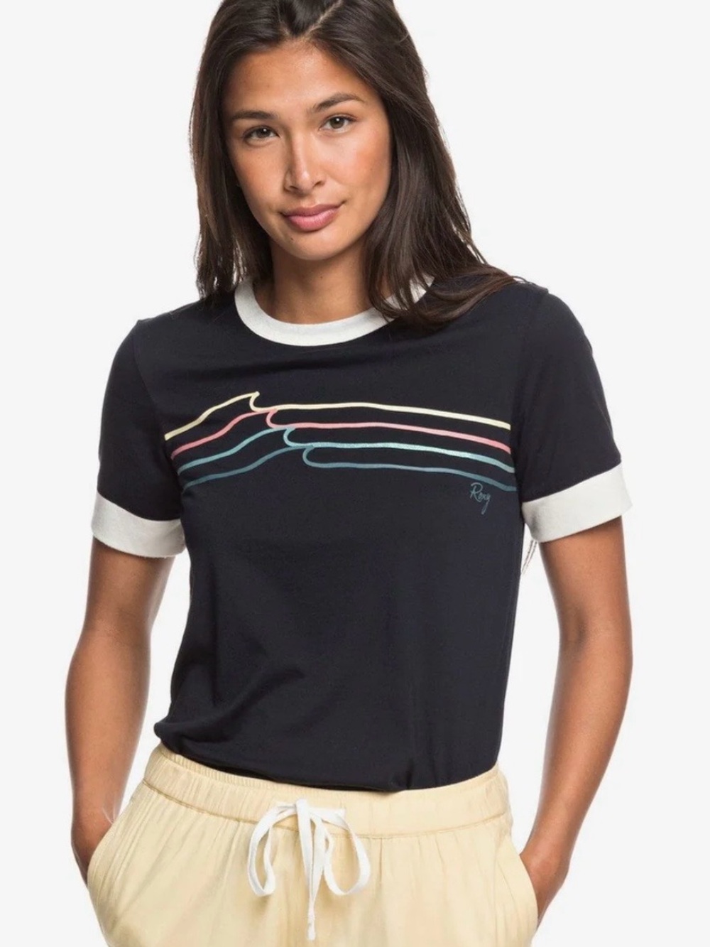 NWT women’s Roxy brand “wave” tee size XL